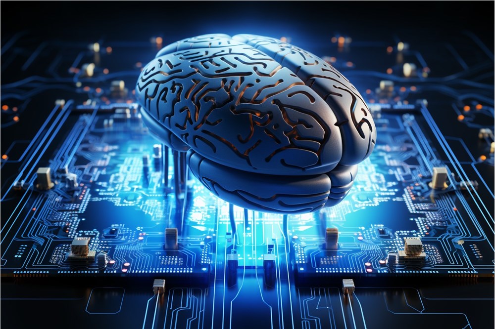 人工智能大脑,大模型 (图片来源:AI合成) 人工智能大脑,大模型