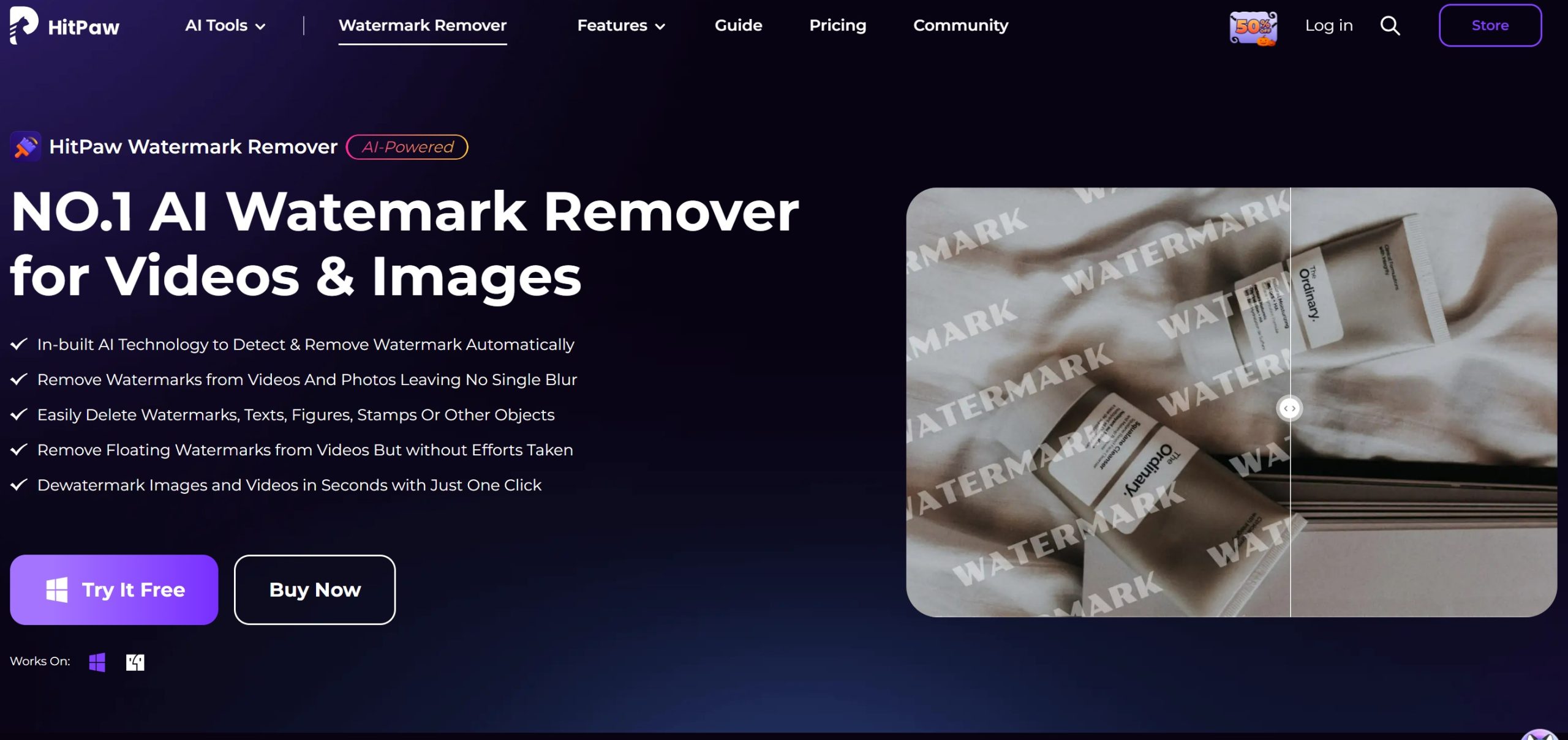 HitPaw Watermark Remover