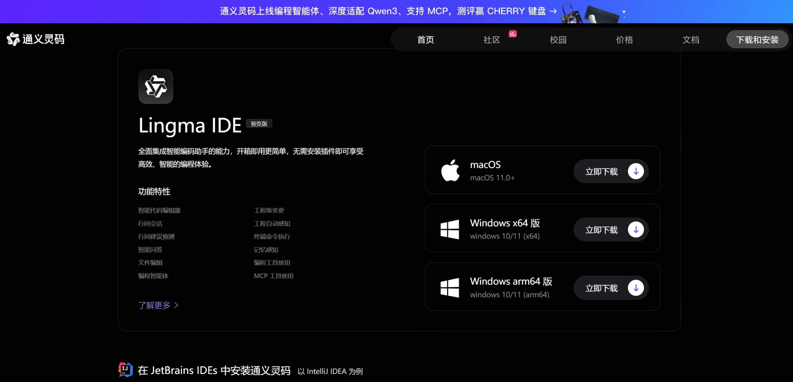灵码 IDE