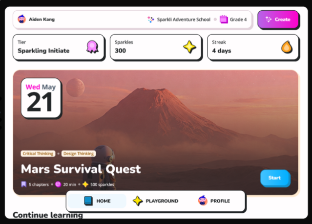拒绝“文字堆砌”:三位前谷歌大牛打造 Sparkli，用生成式 AI 重塑儿童互动教育