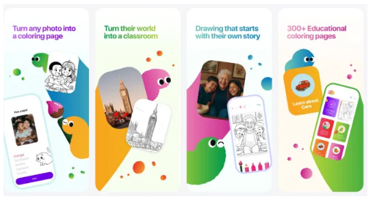 照片秒变涂色书:Retro 团队发布 Splat，用 AI 重新定义儿童画纸