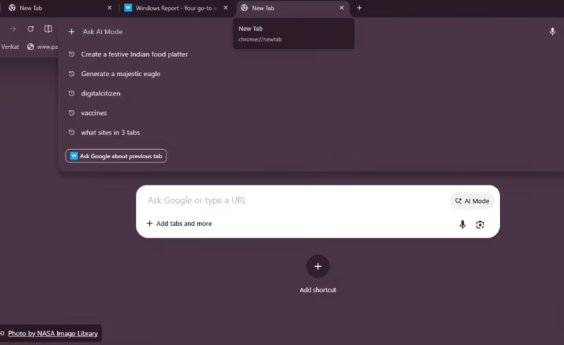 ​谷歌 Chrome 迎重大 AI 更新：搜索框功能“大换血”，跨标签页协同成亮点