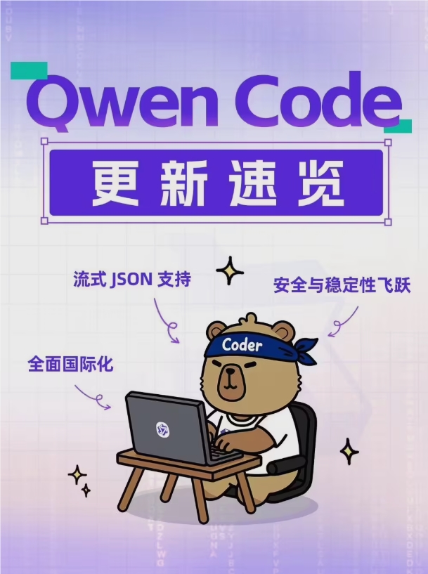 阿里通义千问推出最新版Qwen Code v0.3.0！双语界面助力开发者提升效率