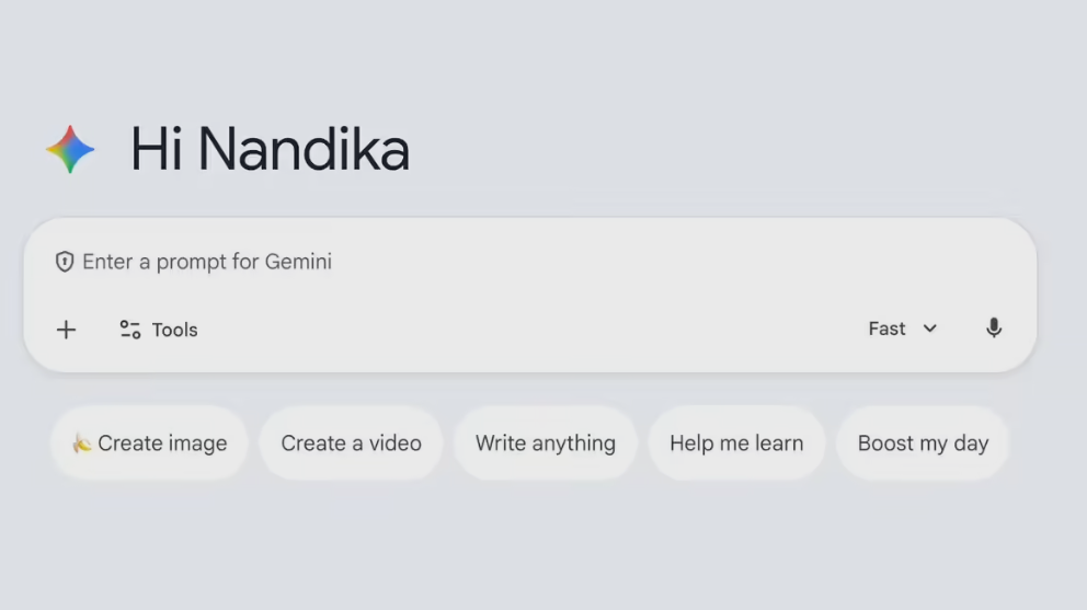 谷歌 Gemini 网页版新升级！一键访问 AI 作内容，面焕然新！