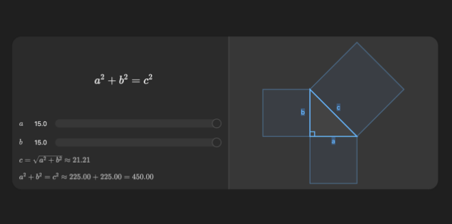 OpenAI发布ChatGPT动态视觉解释功能，支持 70 余项数理化公式实时交互