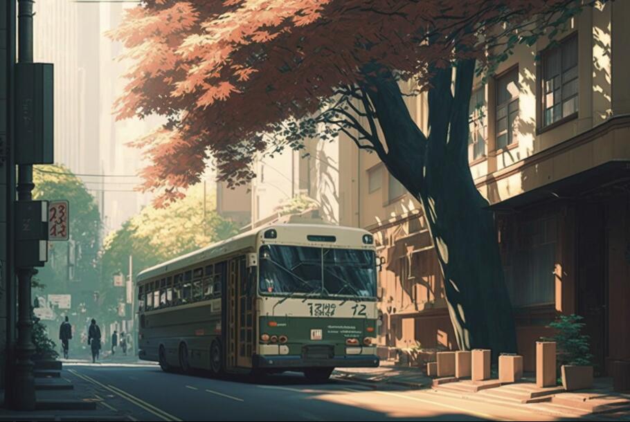 动漫场景 新海诚风格 (1)二次元